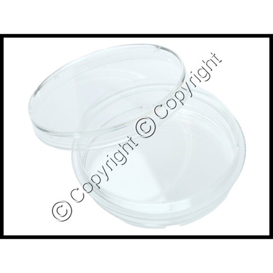 Disposable Stackable Petri Dishes - 100mm x 15mm - Sterile - 10/PK - Click Image to Close