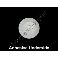 Adhesive Synthetic Filter Disc Stickers - 25 mm - Sheet of 30