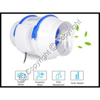 (image for) 6" Inch 311 CFM Inline Duct Fan 110V