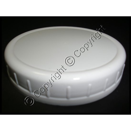 Plastic Jar Lid - Widemouth - 86 mm - Click Image to Close