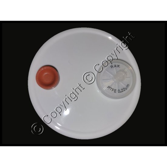 Injectable Liquid Culture Lid - Widemouth - 86 mm - Click Image to Close