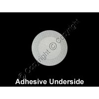 (image for) Adhesive Synthetic Filter Disc Stickers - 35 mm - Sheet of 21