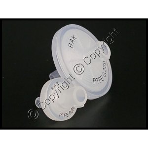 (image for) Syringe Filter - 0.22 μm - PTFE - Sizes: 13 mm & 25 mm