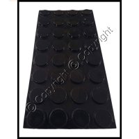 (image for) Peel & Stick™ Adhesive Rubber Injection Ports - Sheet of 32