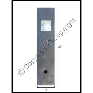 (image for) Small Mushroom Grow Bag w/ Injection Port - [3.2 mil] [0.5 micron filter]
