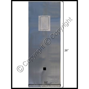 (image for) XL Mushroom Grow Bag w/ Injection Port - [3.2 mil] [0.2 micron filter]