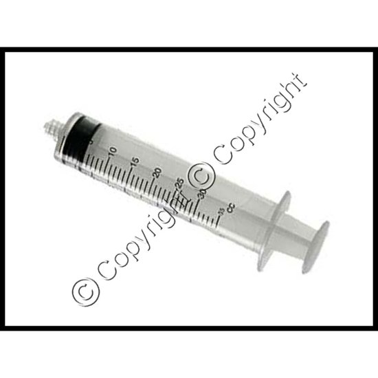 30 cc Syringe - Luer Lock - Sterile
