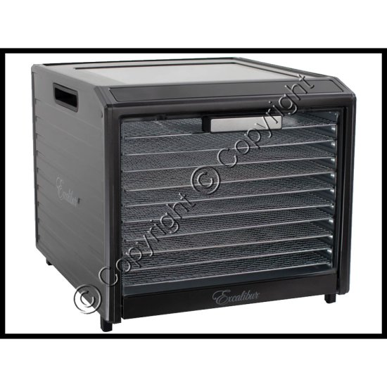 (image for) Excalibur Dehydrator - 10 Tray - Performance Digital Dehydrator, in Stainless Steel