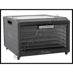 (image for) Excalibur Dehydrator - 6 Tray - Performance Digital Dehydrator, in Stainless Steel