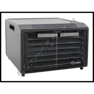 (image for) Excalibur Dehydrator - 6 Tray - Select Digital Dehydrator, in Stainless Steel