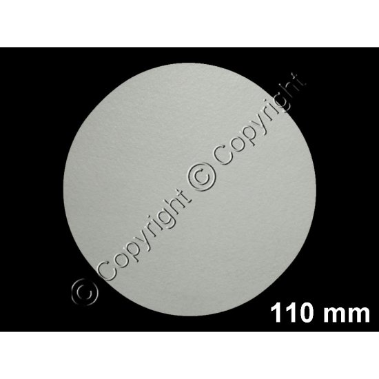 Synthetic Filter Disc - 110 mm - Click Image to Close