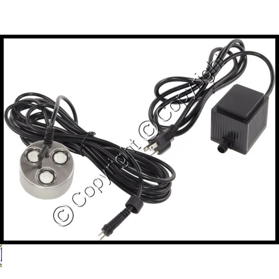 (image for) 3 Disc Fogger w/ Power Supply