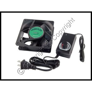 (image for) Waterproof Fan w/ Speed Controller