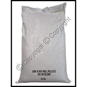 (image for) Masters Mix - 50/50 Oak/Soy Hull Pellets - 20 lb. Bag