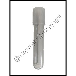 (image for) Glass Culture Tube with Clear Cap
