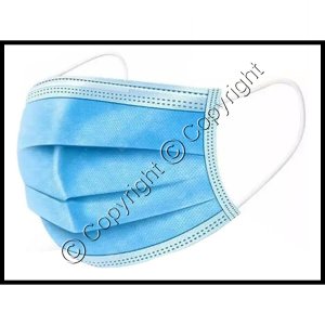 (image for) Protective 3-Ply Disposable Face Mask w/ Ear Loops