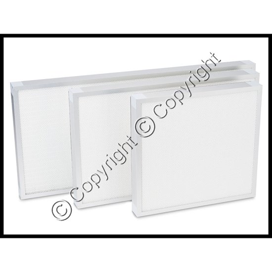(image for) Replacement HEPA Filters for Flowhoods [Various Sizes] H14 HEPA Filters (99.995% @ 0.3 microns)