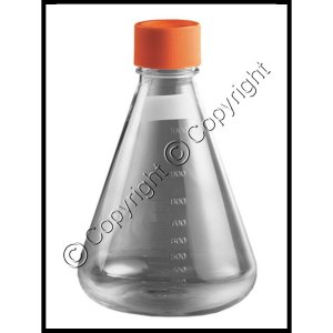 (image for) 1000 mL Polycarbonate Plastic Erlenmeyer Flask