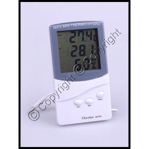 (image for) LCD Thermometer and Humidity Meter