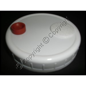 (image for) Injectable Spawn Jar Lid - Widemouth - 86 mm