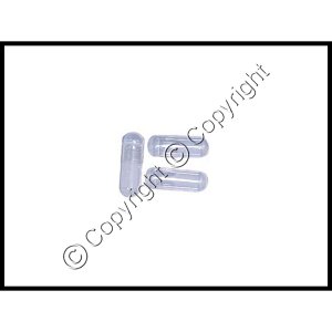 (image for) Empty "1" Gelatin Capsules