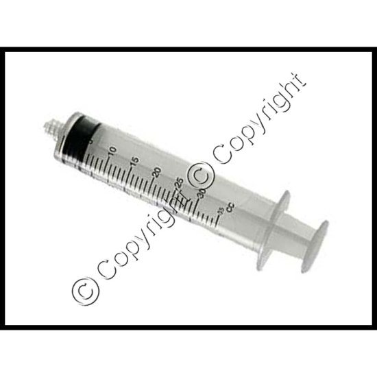(image for) 30 cc Syringe - Luer Lock - Sterile